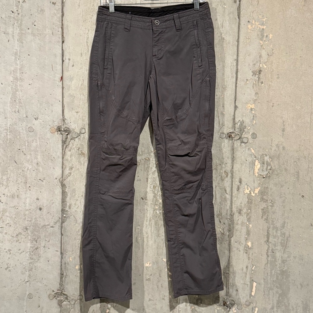 Kuhl Women’s 4 Regular Gray Legendary Pants Outdoor Hiking Trail Gorpcore